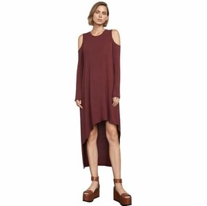 BCBG Max Azria Lindy Cold Shoulder Dress